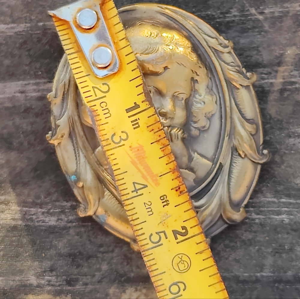 Antique Henryk Winograd Small Child Brooch - Picture 3 of 6
